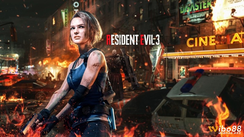 gameplay hành động trong Resident Evil 3 Remake