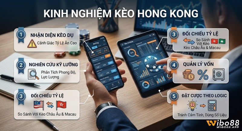Quy trình 5 bước soi kèo Hong Kong là gì chuyên nghiệp: nhận diện kèo dụ, phân tích phong độ, đối chiếu tỷ lệ và quản lý vốn hiệu quả