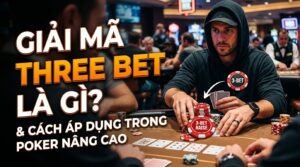 Three bet là gì? Cách áp dụng trong Poker nâng cao