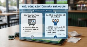 Tổng bàn thắng đội (team total) là gì? Giải mã kèo cược độc đáo