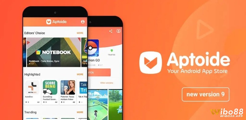 Aptoide - app tải game miễn phí iOS gây ấn tượng nhờ kho game lớn và tốc độ tải nhanh