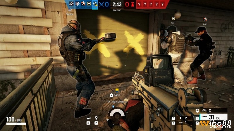 Rainbow Six Siege là FPS chiến thuật trả phí, nổi bật nhờ bản đồ phá hủy và lối chơi đặt nặng phối hợp