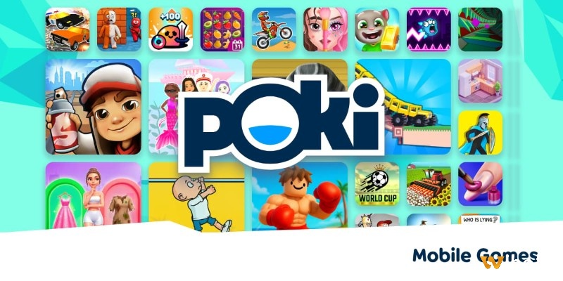Poki.com có kho game trình duyệt đa dạng và dễ chơi nhanh