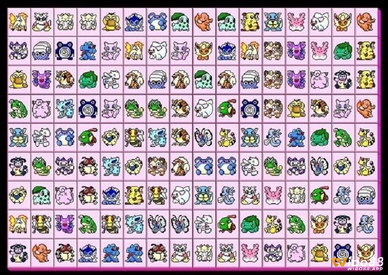Bàn chơi game pikachu online miễn phí theo phong cách nối hình cổ điển
