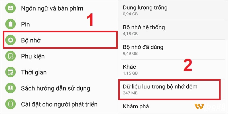 Xóa cache giúp xử lý lỗi Liên Quân do dữ liệu tạm